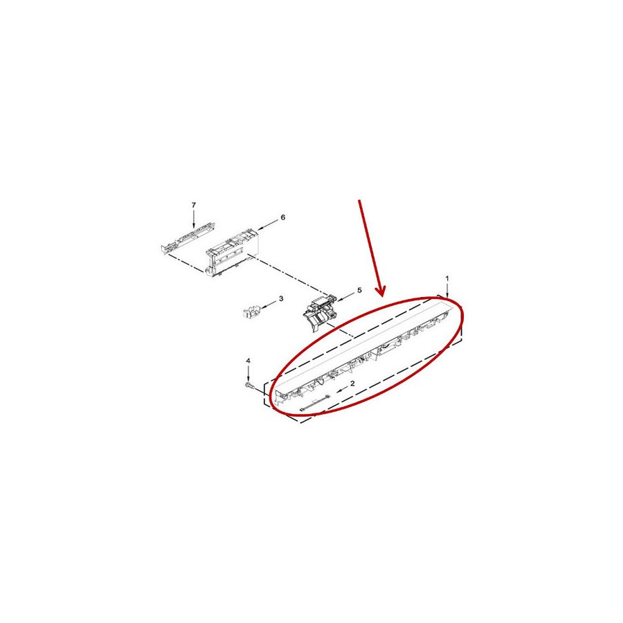 Whirlpool W11165145 CONSOLE — part W11165145